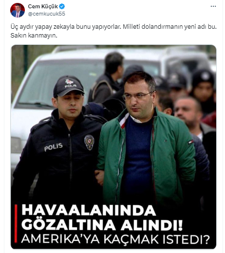 Foto - Bu kadar da olmaz! Cem Küçük "ABD'ye kaçacaktı! Gözaltına alındı" haberiyle ilgili açıklama yaptı