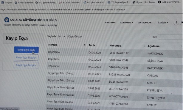 Foto - Bu kadar da olmaz Toplu ulaşımda neler unutulmuş neler