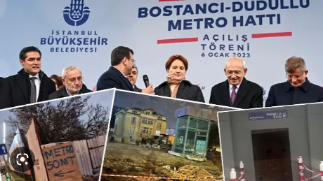 Bu kadarını AK Parti yapmıştı zaten... Siz neyin açılışını yaptınız