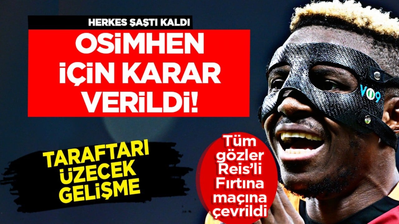 Bu karar taraftarı çılgına çevirecek: Galatasaray'ın sınırsız enerjisi için gündeme oturacak karar verildi