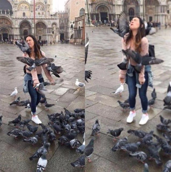 Foto - Bu kareler çekildikten 1 saniye sonra...