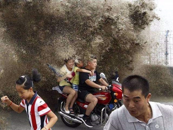 Foto - Bu kareler çekildikten 1 saniye sonra...