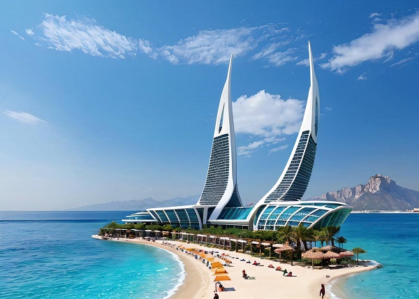 Bu kareler çok konuşulur! İşte yapay zeka gözünden geleceğin Antalya'sı