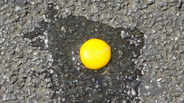 Foto - Bu kareler İstanbul'da çekildi! Asfaltta yumurta pişirdiler