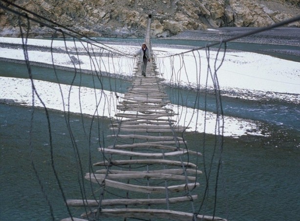 Foto - Bu köprülerden geçmek cesaret istiyor!
