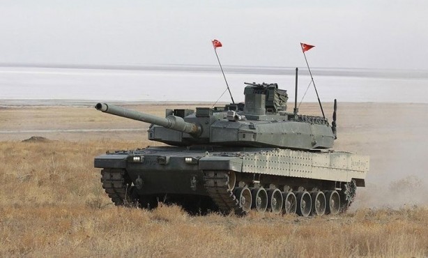 Bu korku onlara yeter! Altay tankı Yunanistan’da gündem oldu
