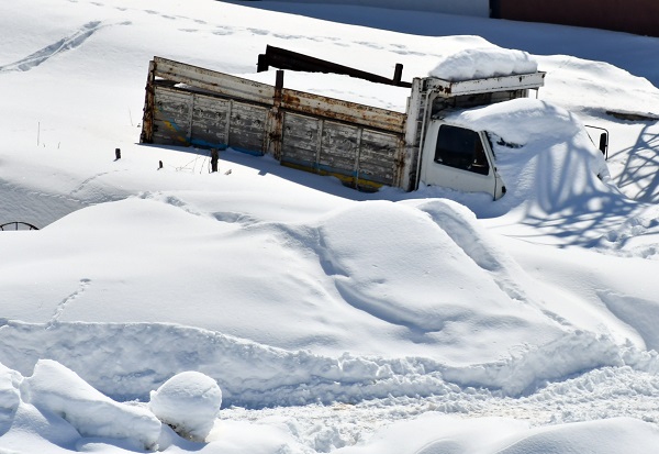 Foto - Bu köy baharı bekliyor