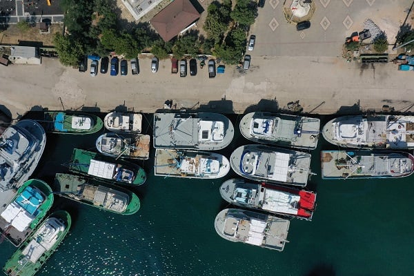 Foto - Bu köy nasibini denizde arıyor