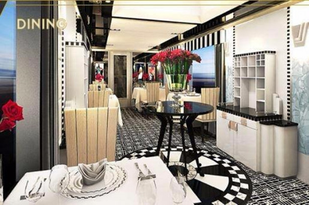 Foto - Bu lüks trende seyahat etmek için bakın ne kadar ödemeniz gerekiyor!