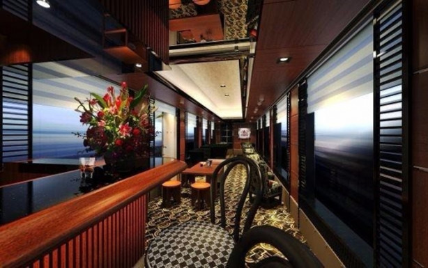 Foto - Bu lüks trende seyahat etmek için bakın ne kadar ödemeniz gerekiyor!