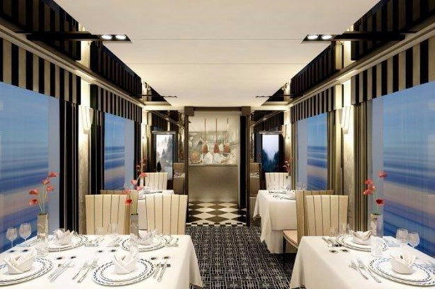 Foto - Bu lüks trende seyahat etmek için bakın ne kadar ödemeniz gerekiyor!