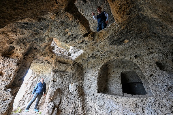 Foto - Bu mağaralar arkeoloji meraklılarının ilgisini çekiyor