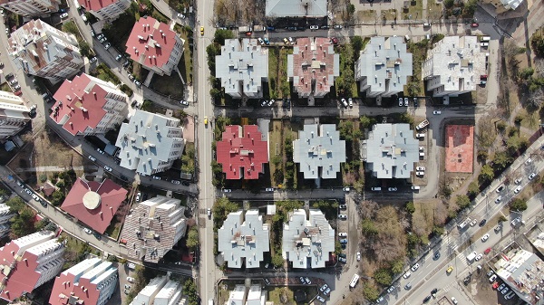 Foto - Bu mahalleyi gören hayran kalıyor! Burası Barselona değil Sivas
