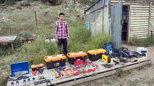 Foto - Bu makinenin yapmadığı yok! İmkansızlıklar mucit yaptı