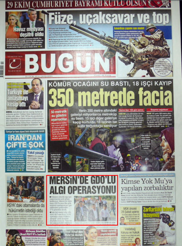 Foto - Bu manşet "Sözcü’nün FETÖ ile ne işi olur?" diyenlere gelsin