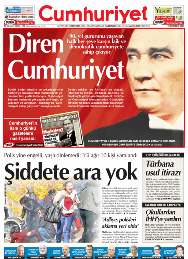 Foto - Bu manşet "Sözcü’nün FETÖ ile ne işi olur?" diyenlere gelsin
