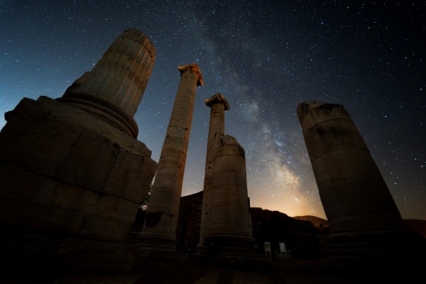 Foto - Bu manzara hayran bıraktı! Sardes Antik Kenti'nde görsel şölen