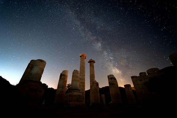 Foto - Bu manzara hayran bıraktı! Sardes Antik Kenti'nde görsel şölen