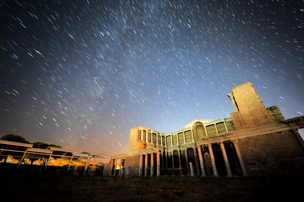 Foto - Bu manzara hayran bıraktı! Sardes Antik Kenti'nde görsel şölen
