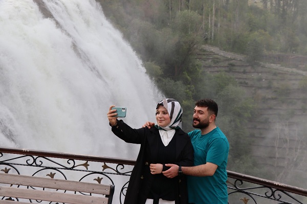 Foto - Bu manzara herkesi hayran bırakıyor