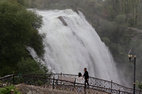 Foto - Bu manzara herkesi hayran bırakıyor