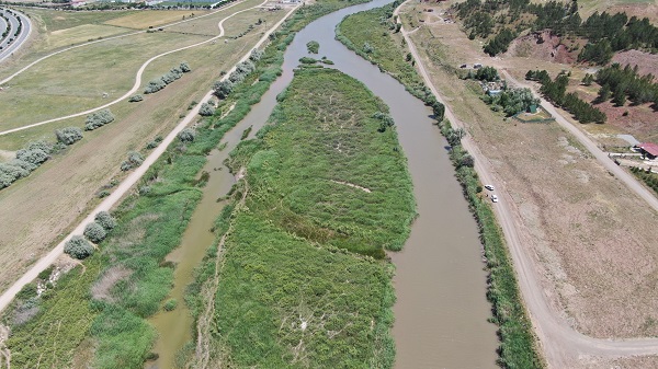 Foto - Bu manzara kaygılandırdı! Türkiye'nin en uzun ırmağının son hali