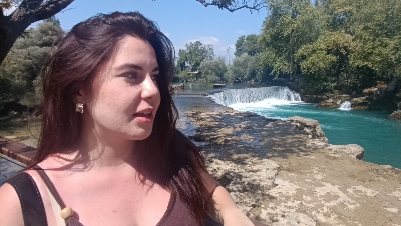 Foto - Bu manzarayı hiç beklemiyorlardı: Manavgat şelalesine gidenler şaşkına döndü!