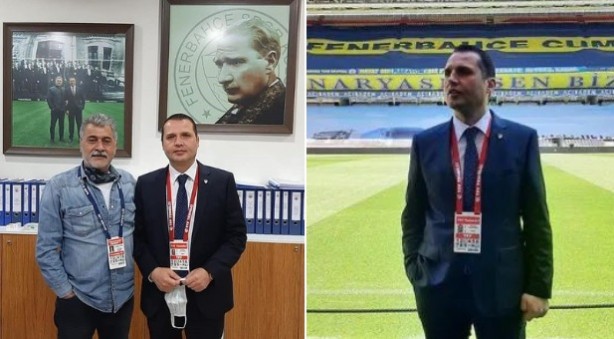 Foto - Bu nasıl TFF temsilcisi? Fenerbahçe taraftarlarının Galatasaray’a yaptığı küfürlü tezahürata böyle eşlik etmişti! Öyle bir savunma yaptı ki, "Yuh" dedirtti