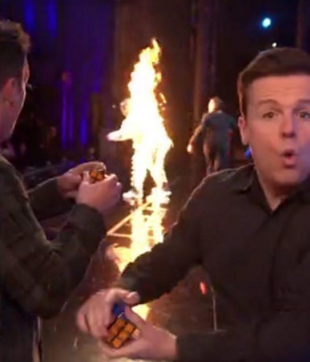 Foto - Bu nasıl yarışma! Kendini yakarak bakın ne yaptı