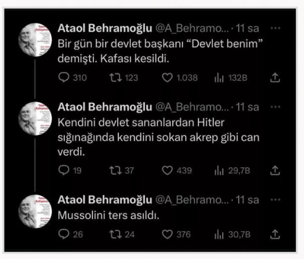 Foto - Bu ne kin? Bu ne nefret? Tehdit etmeye, asmaya, kesmeye doyamıyorlar