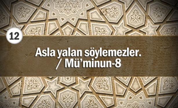 Foto - Bu özelliklerden kaçı sizde var? İşte her müminde olması gereken özellikler