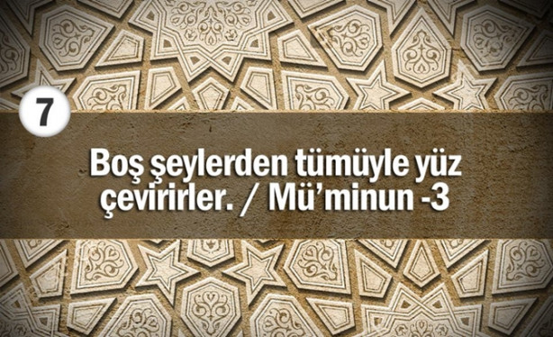 Foto - Bu özelliklerden kaçı sizde var? İşte her müminde olması gereken özellikler