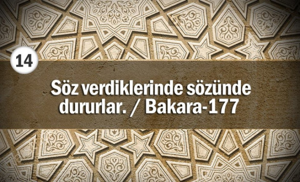 Foto - Bu özelliklerden kaçı sizde var? İşte her müminde olması gereken özellikler