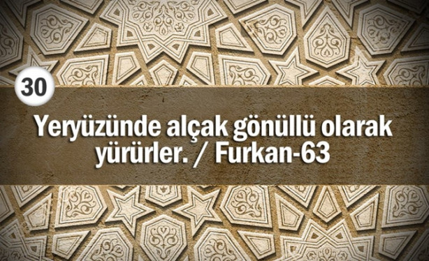 Foto - Bu özelliklerden kaçı sizde var? İşte her müminde olması gereken özellikler