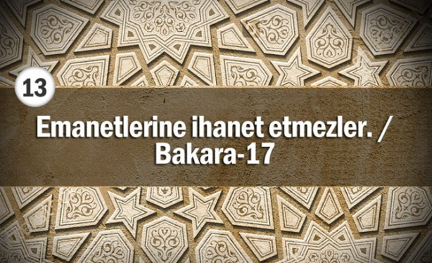 Foto - Bu özelliklerden kaçı sizde var? İşte her müminde olması gereken özellikler