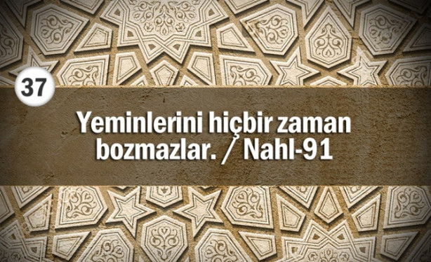 Foto - Bu özelliklerden kaçı sizde var? İşte her müminde olması gereken özellikler