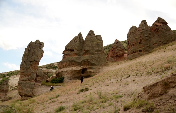 Foto - Bu peri bacaları Kapadokya’da değil! 