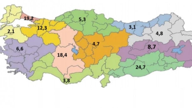Bu rapor ilk kez yayımlandı! İşte Türkiye'nin merak edilen haritası