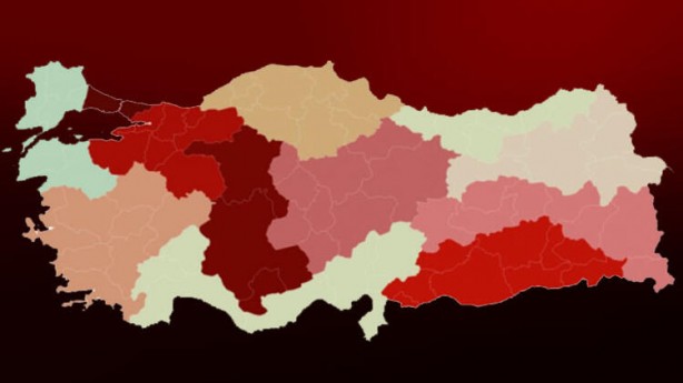 Foto - Bu rapor ilk kez yayımlandı! İşte Türkiye'nin merak edilen haritası