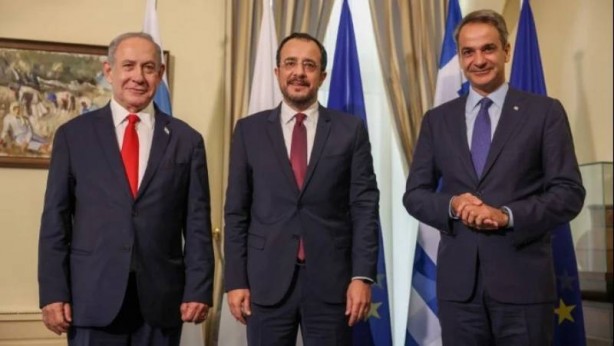 Foto - Bu resmen Türkiye'ye savaş ilanı! Yunanistan, İsrail ve Rumlar anlaştı