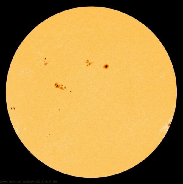 Foto - Bu sefer güneş fırtınası Dünya'yı vuracak! 'Yamyam' yutarak gelecek
