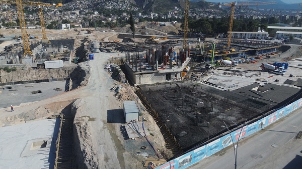 Foto - Bu şehirde inşaatlarda gece de çalışılıyor