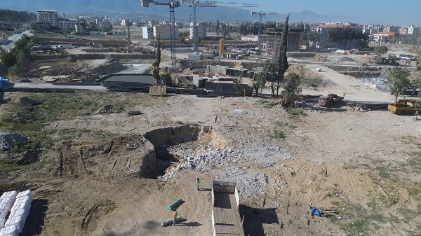 Foto - Bu şehirde inşaatlarda gece de çalışılıyor