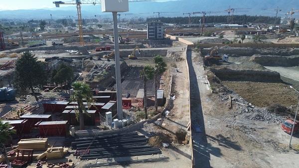 Foto - Bu şehirde inşaatlarda gece de çalışılıyor