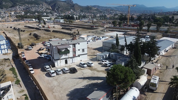 Foto - Bu şehirde inşaatlarda gece de çalışılıyor