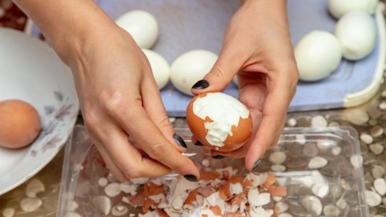 Foto - Bu şekilde çok kolay olacak! Yumurta kabuğunu basitçe soyan yöntem