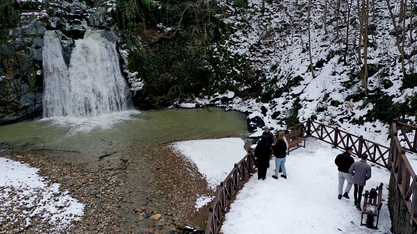 Foto - Bu şelale yerli turistin vazgeçilmezi oldu