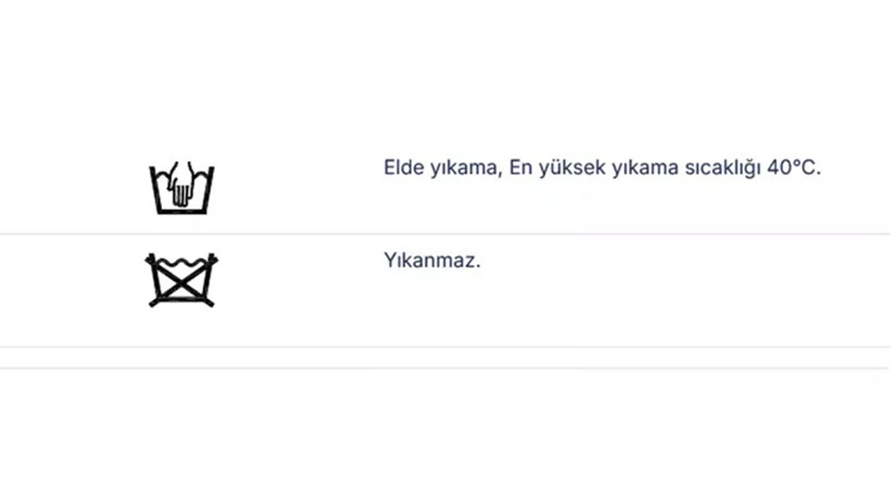 Foto - Bu sembolleri biliyor musunuz? Giysilerinizi mahvetmeden önce etiketlere bakın!