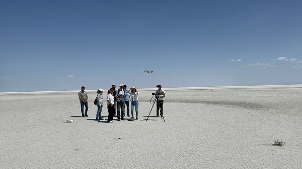 Foto - Bu sene Tuz Gölü'nde 4 bin 300 flamingo dünyaya geldi