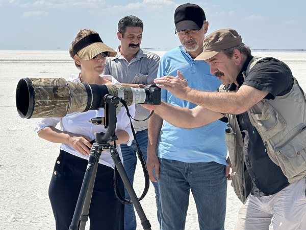 Foto - Bu sene Tuz Gölü'nde 4 bin 300 flamingo dünyaya geldi